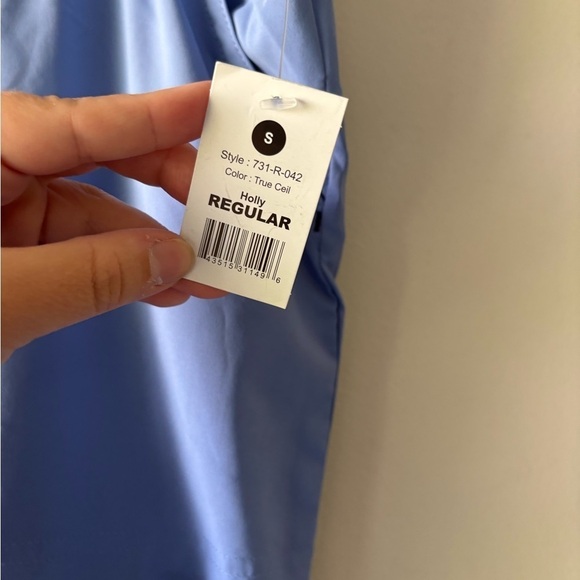 NWT Koi basics‎ light blue scrub pants size S - Picture 6 of 8